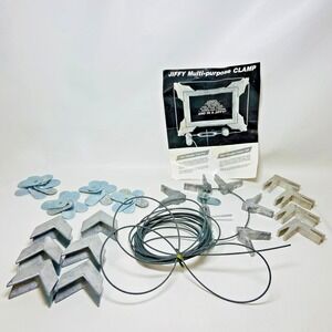 Vintage Jiffy Framing Clamp‎ with Original Box Instructions Multiple Corners